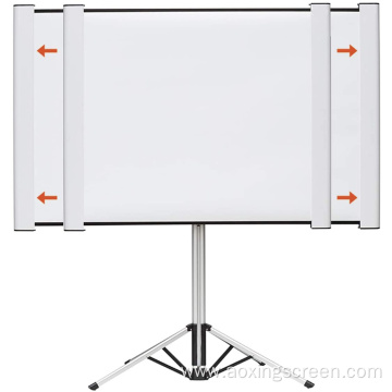 Tripod stand projection screen mobile portable outdoor